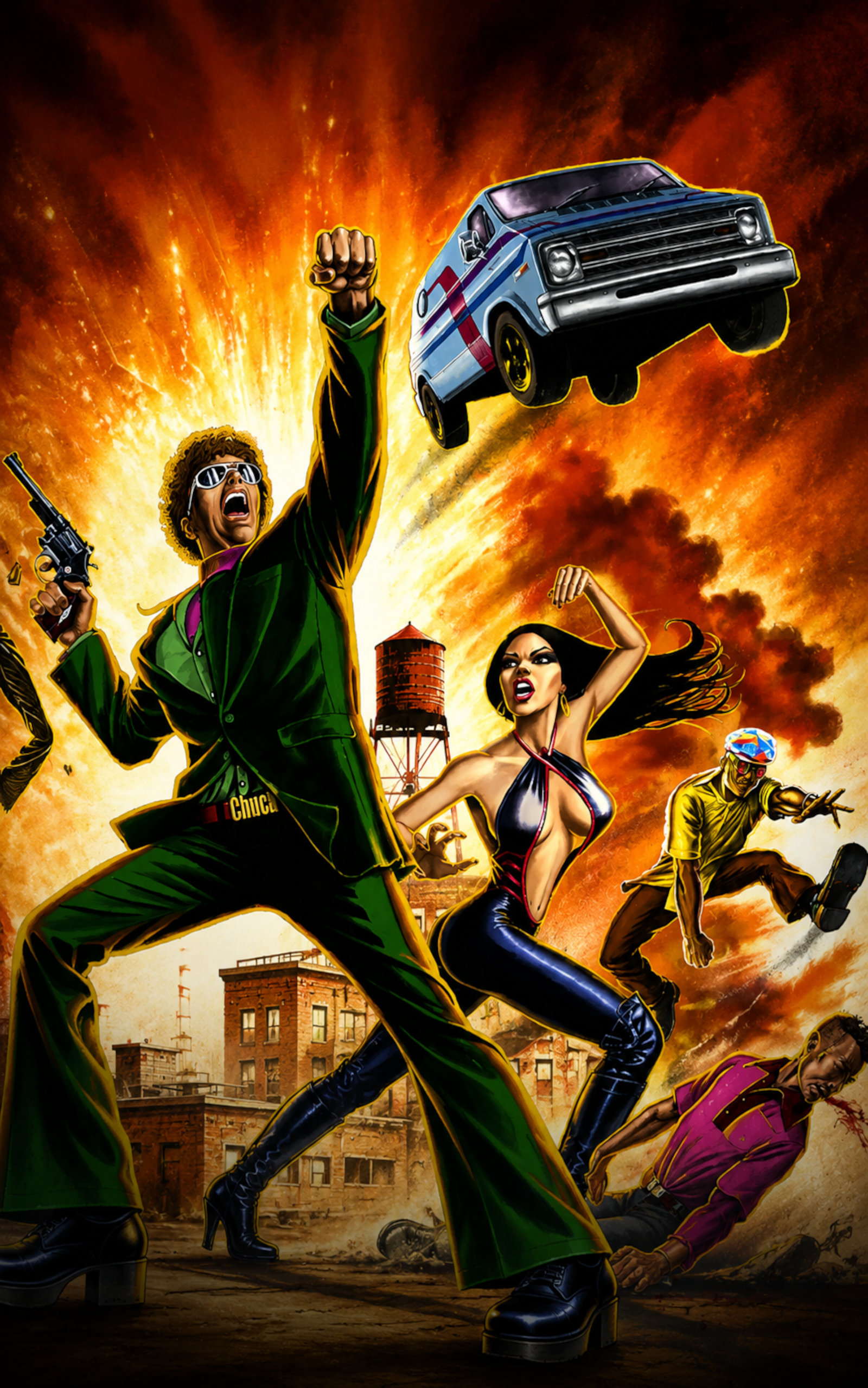 Hot Lead Hard Fury by Mike Olafson